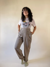 Load image into Gallery viewer, 80s Z Cavaricci Tan Wrap Trousers | 27w