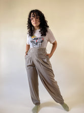 Load image into Gallery viewer, 80s Z Cavaricci Tan Wrap Trousers | 27w