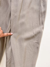 Load image into Gallery viewer, 80s Z Cavaricci Tan Wrap Trousers | 27w