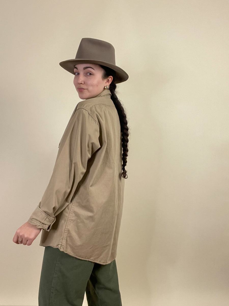 1950s Dickies Cotton Work Shirt – le and lo