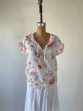 Load image into Gallery viewer, 30s Cotton Voile Floral Blouse | S-M