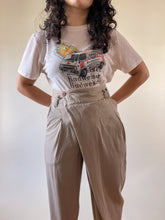 Load image into Gallery viewer, 80s Z Cavaricci Tan Wrap Trousers | 27w
