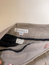 Load image into Gallery viewer, 80s Z Cavaricci Tan Wrap Trousers | 27w

