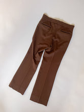 Load image into Gallery viewer, 70s Poly Brown Leisure Pants | XL-2X
