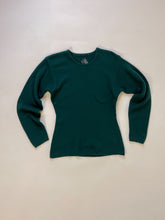 Load image into Gallery viewer, Alcott &amp; Andrews Forest Green Cashmere Pullover | S-M EARTH &amp; ME 2/22
