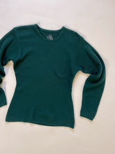 Load image into Gallery viewer, Alcott &amp; Andrews Forest Green Cashmere Pullover | S-M EARTH &amp; ME 2/22
