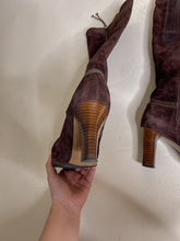 Load image into Gallery viewer, 70s Suede Knee High Boots | 7-7.5
