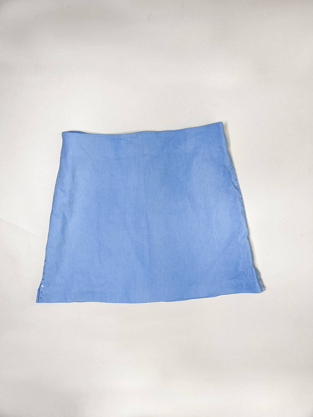 90s Forever 21 Baby Blue Mini Skirt | XS-S