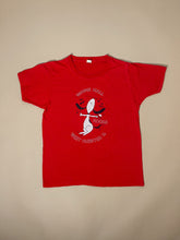 Load image into Gallery viewer, 80s Snoopy Wayne Hall Rocks Red Tee
